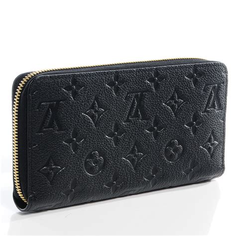 black louis vuitton empreinte|Louis Vuitton black empreinte wallet.